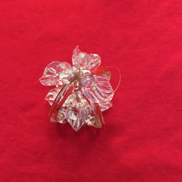 Vintage Glass Christmas Ornaments Reindeer, Horse, Candles Set of 3 - Picture 4 of 7